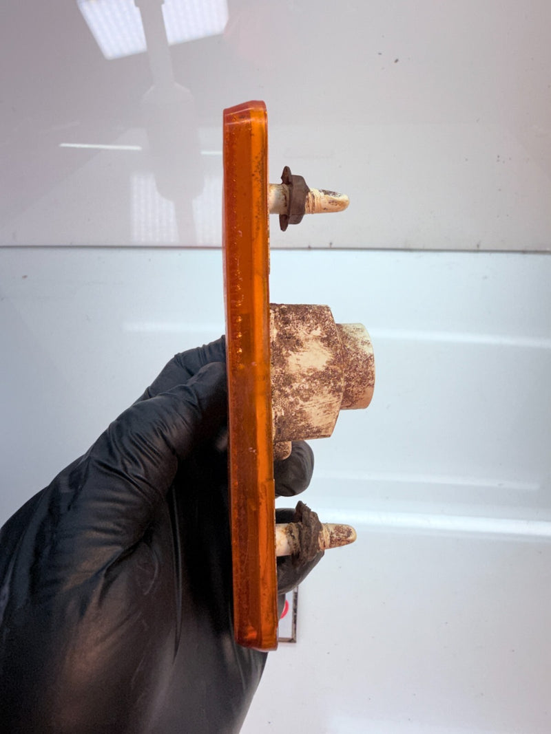 OEM 1974 Dodge Dart Plymouth AMBER FRONT FENDER SIDE MARKER LIGHT B55-36