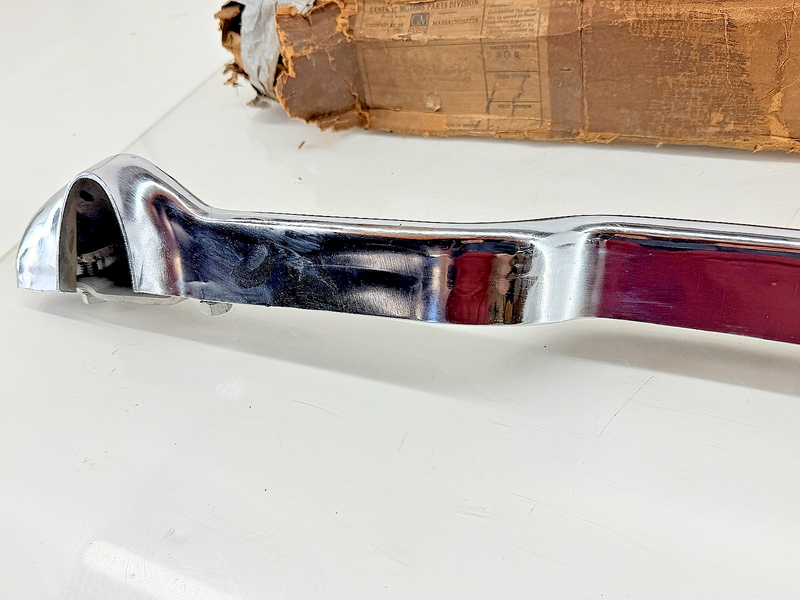 Original NOS Chevrolet Accessory 1951 1952 Chevy REAR BUMPER TRUNK GUARD U3B-65