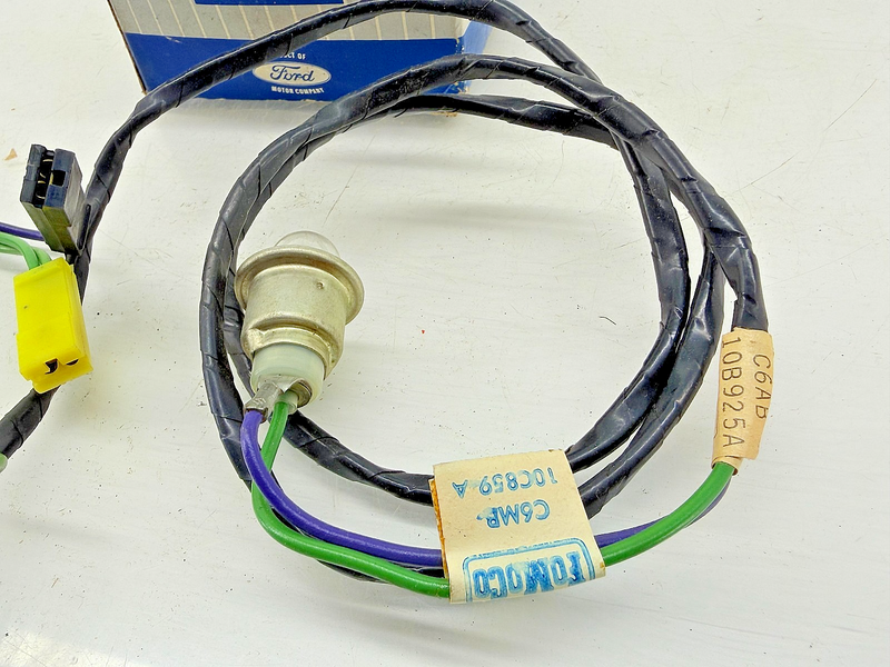 NOS 1966 MERCURY MONTEREY MONTCLAIR COLONY PARK SEAT BELT WARNING LIGHT LAMP C60