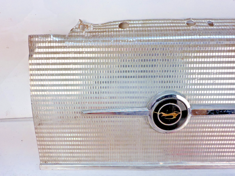 OEM 1962 Chevy Impala Super Sport Lower RIGHT Dash Panel Trim & Emblem B62 61-31