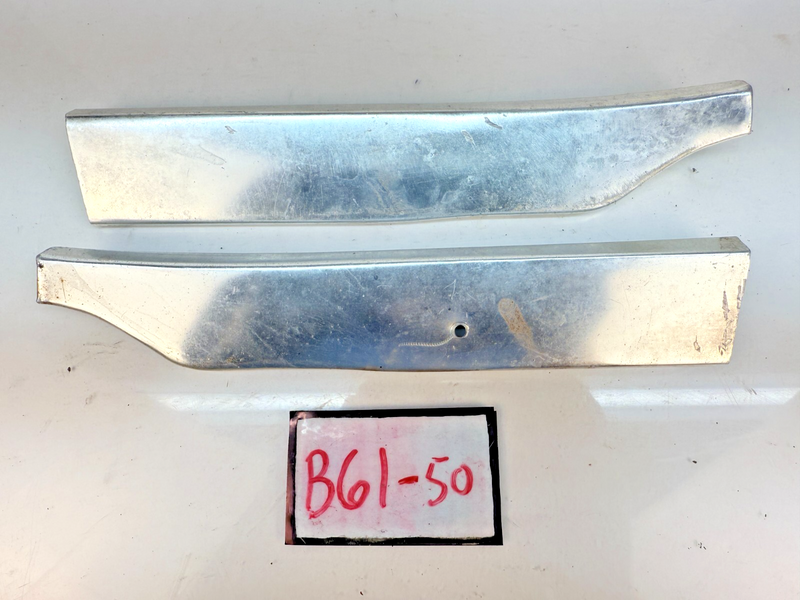 OEM 1960 Chevy Impala Pair Lower Grille Trim Filler Splash Shield Molding B61-50
