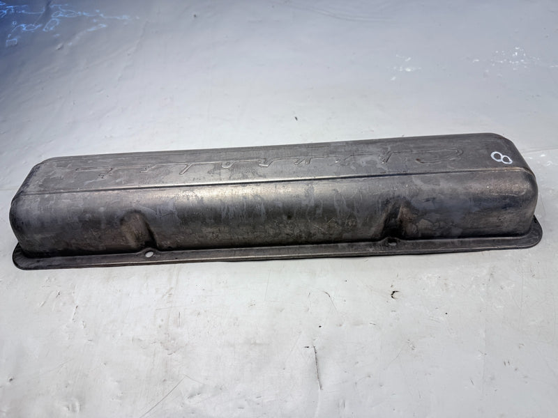 OEM 1959 -1968 Chevy Corvette Impala Nova 283 327 Valve Covers Script 1960 B48-8