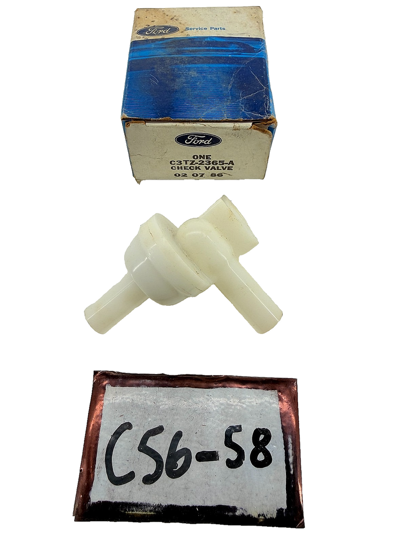 NOS FORD 1963 - 1969 Ford Truck 500-900 Brake Check Valve C3TZ-2365-A C56-58