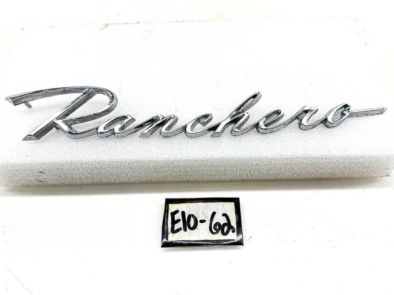 OEM 1961 1962 1963 1964 FORD FALCON RANCHERO SCRIPT EMBLEM C1DB-16098-C E10-62