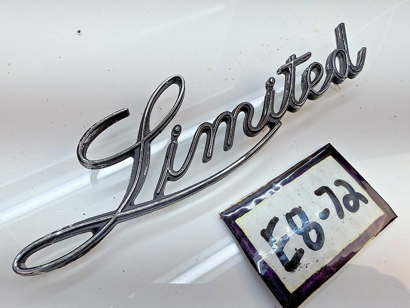 Used OEM 1969 Buick "Limited" Emblem with Pins GM E8-72