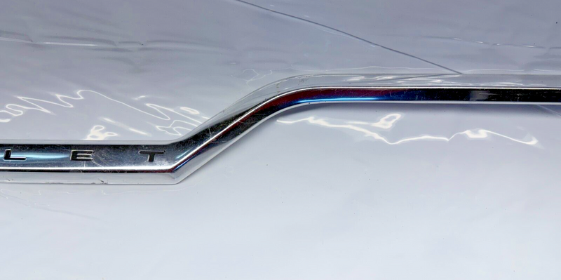 OEM 1963 Impala Station Wagon Tailgate "Chevrolet" Upper Trim Molding 63 S2-28