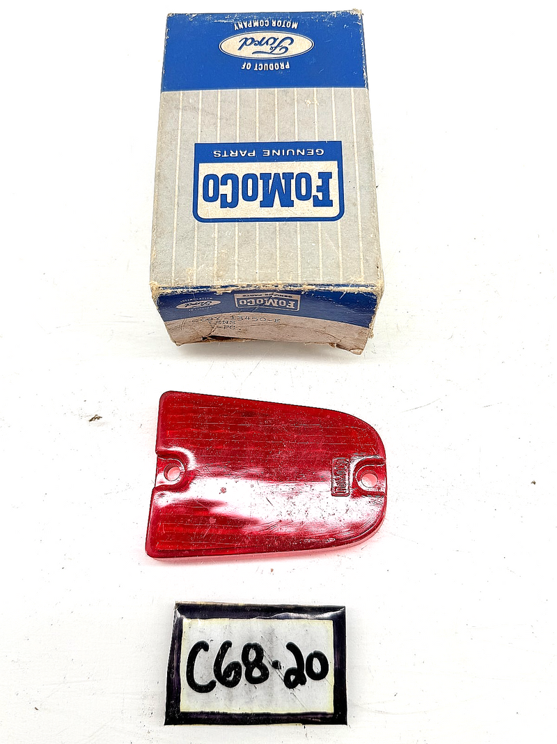 NOS 1966 MERCURY Comet Station Wagon Tail Light Lens C6GY-13450-E C68-20