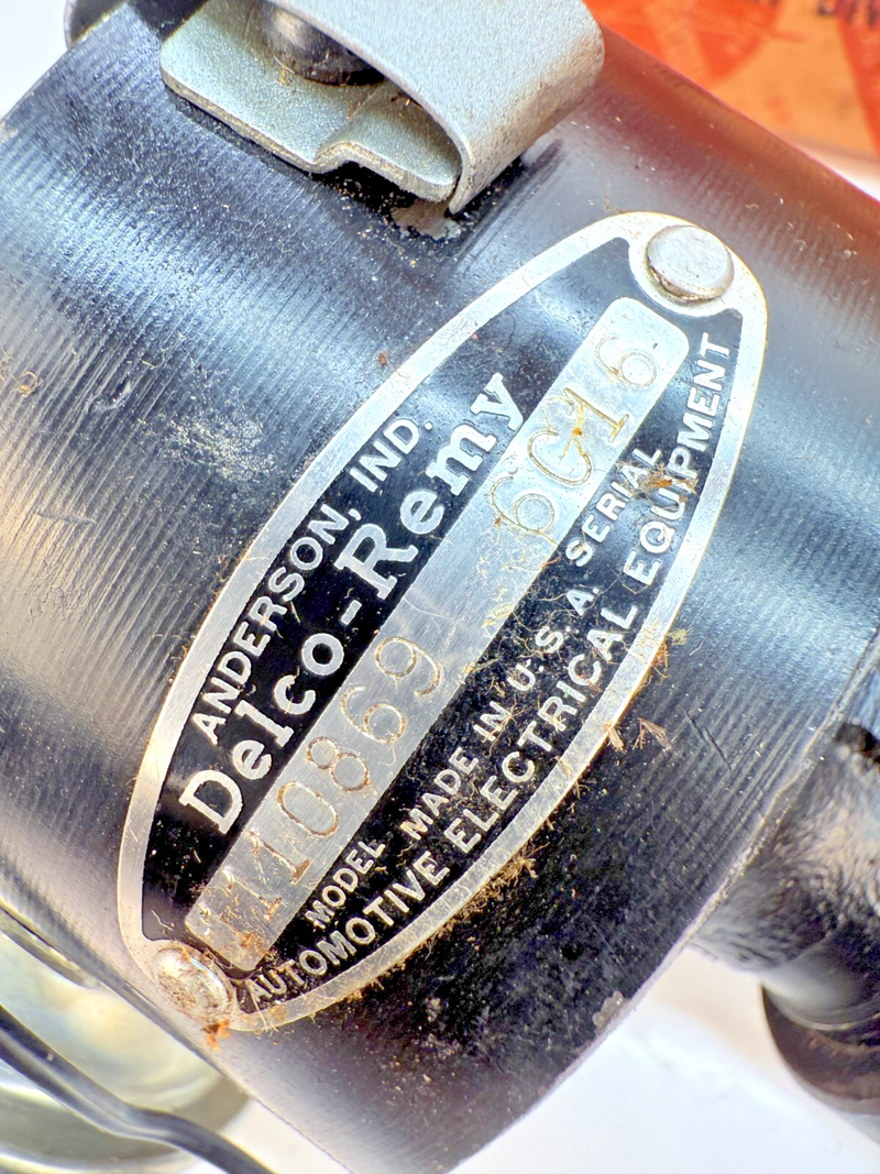 NOS 1958 1959 1960 1961 CHEVROLET CORVETTE DISTRIBUTOR Delco Remy 1110869 B72-16