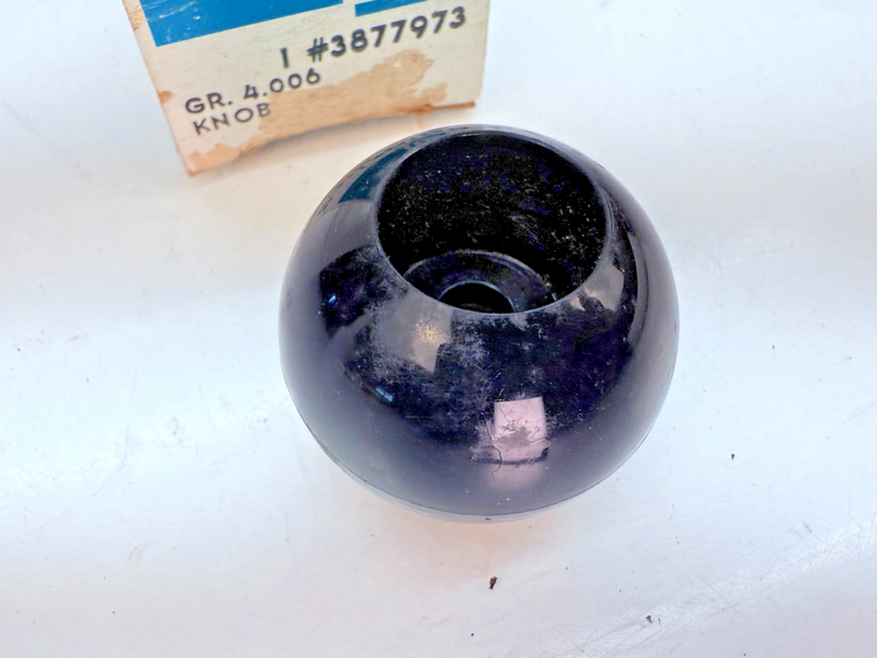 OEM 1965 - 1982 Corvette Automatic Black Shifter Ball Knob GM 3877973 B83-71