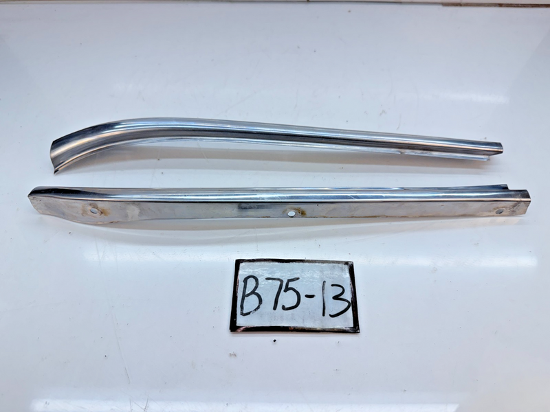 OEM 1956 1957 Chevy Bel Air PAIR Front A Pillar Trim Molding belair B75-13