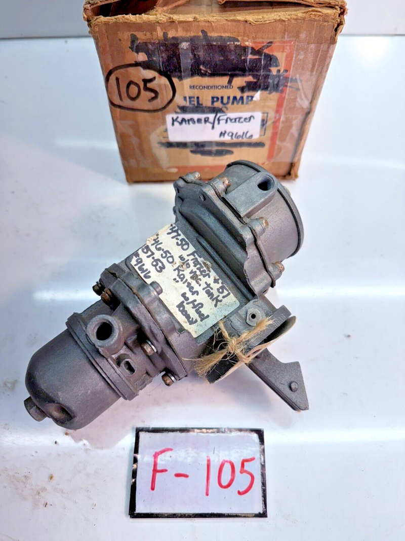 NORS Fuel Pump 9616 1946 - 1953 Kaiser Fraser 1955 - 1966 Willys 6 cy F-105