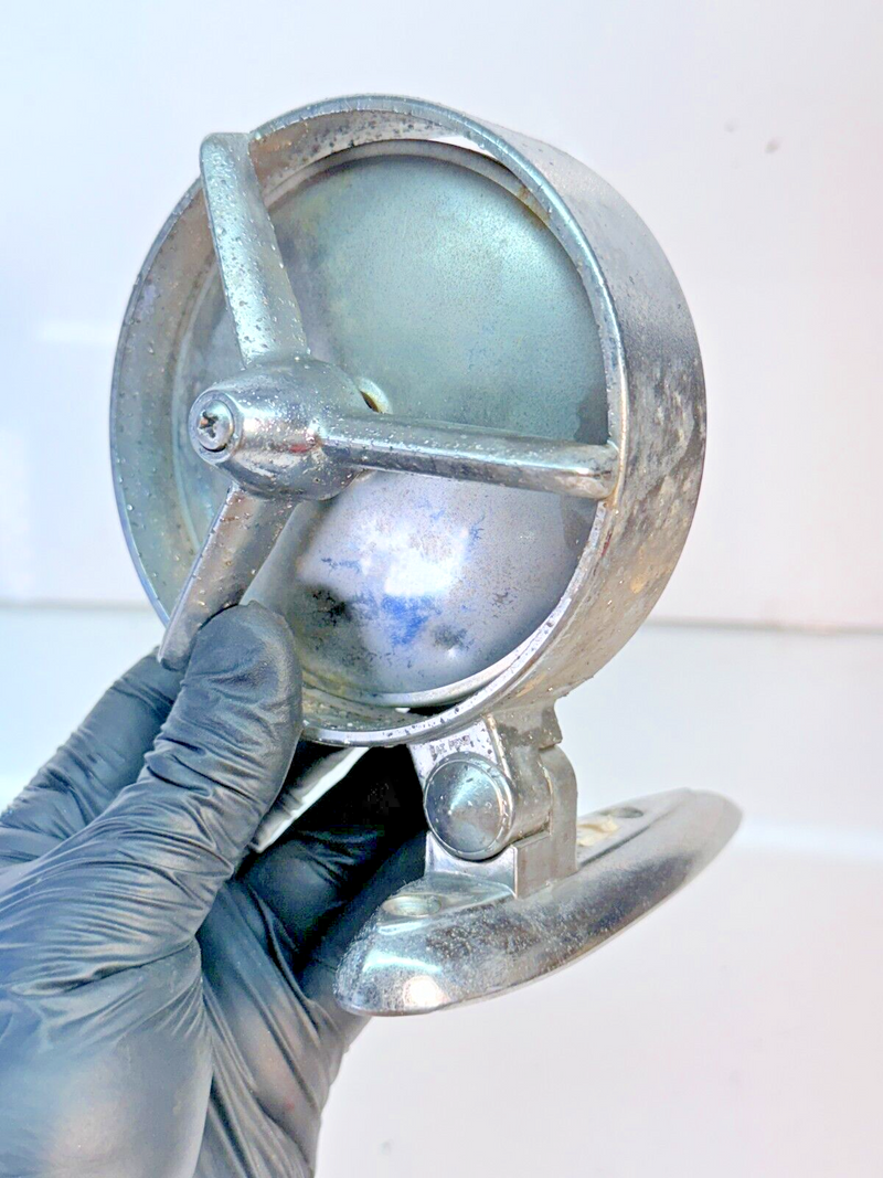 Original Vintage 1950s Yankee Tri-Bar Side View Mirror Classic Car 40100 B55-16