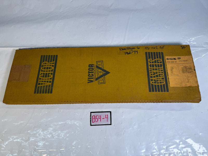 NOS Victor Full Gasket Set 1960 - 1974 Plymouth Dodge 6cyl HS1162BE B54-4