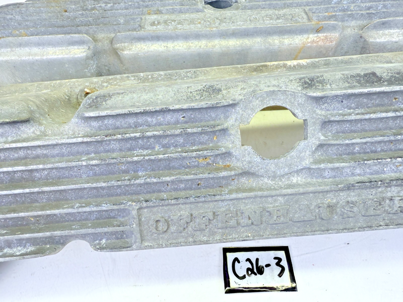 VINTAGE 1960s MOPAR BB 413 426 OFFENHAUSER MAX WEDGE VALVE COVERS 4 BOLT 5187