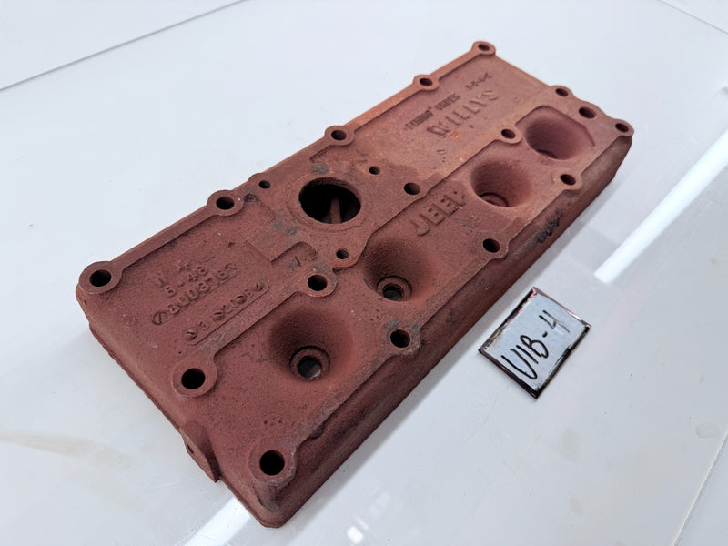 OEM Jeep Willys CJ2A CJ3A L-134 Cylinder Head MB? GPW? L134 800316 W4 WWII U1B-4