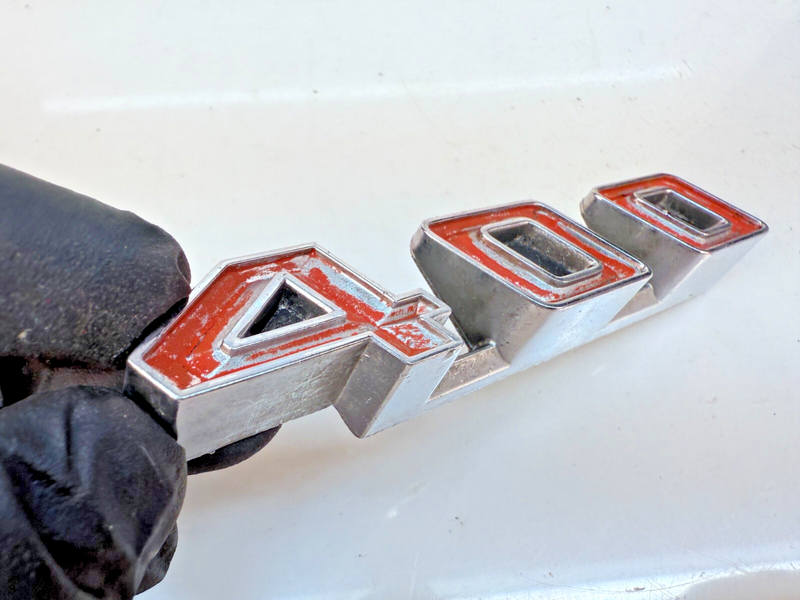 OEM 1968 69 70 71 1972 GTO LEMANS 400 ROCKER PANEL EMBLEM 9791519 B32-269