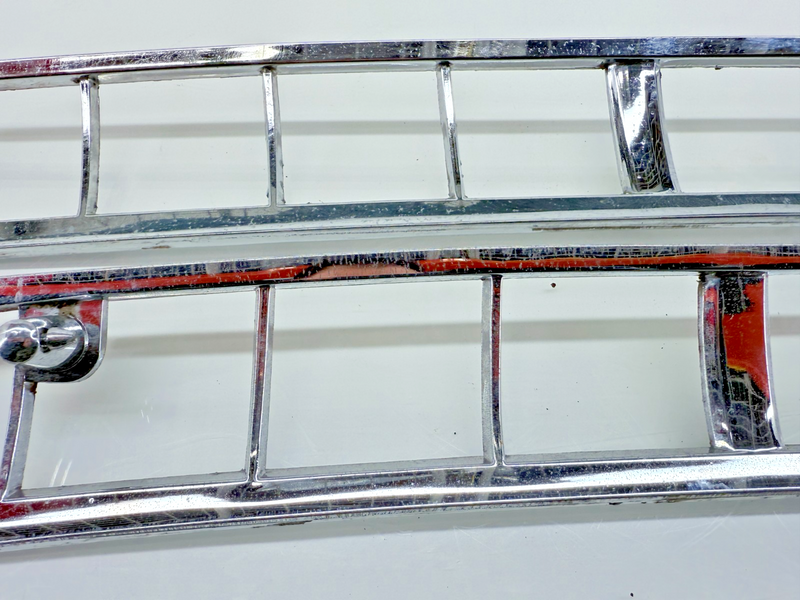 NICE! OEM 1959 CHRYSLER IMPERIAL COWL VENT SCREEN MOLDING TRIM 1878644 /45 C32-8