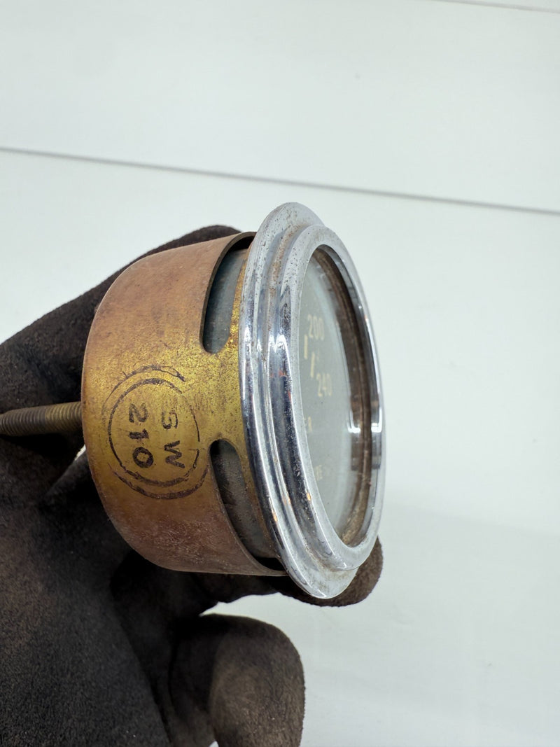 Vintage OEM Stewart Warner Aircraft Water Temperature Indicator 429724 C36-43
