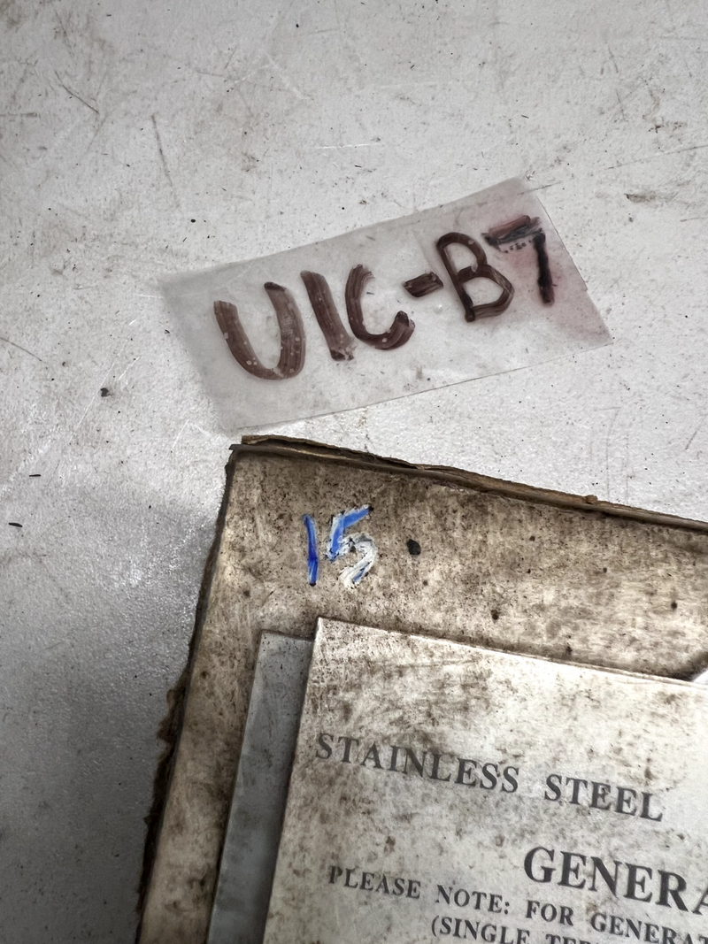 NOS FORD/MERCURY 1942-48 Stainless Alternator/Generator Cover Dress-Up U1C-B7-15