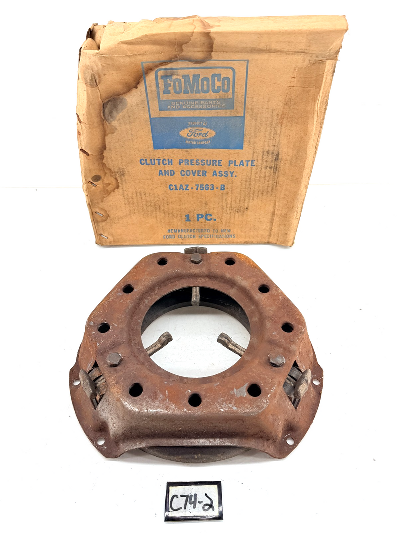 NOS 1961 Ford Galaxie Clutch Pressure Plate Cover C1AZ-7563-B C74-2