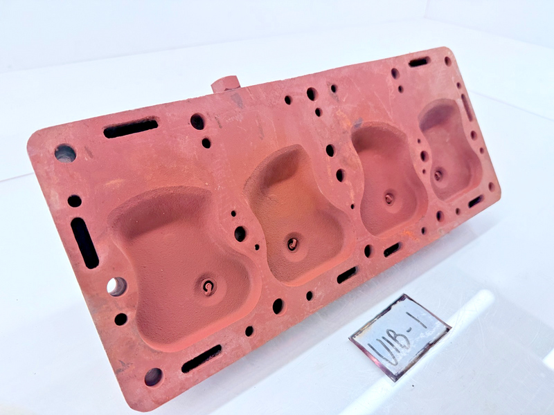 OEM Jeep Willys CJ2A CJ3A L-134 Cylinder Head MB? GPW? L134 640161 W4 WWII U1B-1