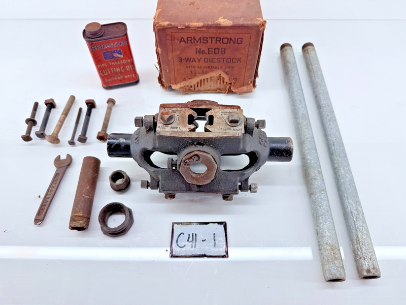 Armstrong 3-Way Adjustable DIESTOCK NO. 608 C41-1
