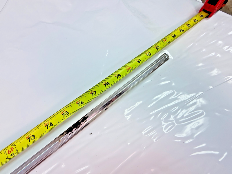 OEM 1960 IMPALA CONVERTIBLE 2 DOOR Quarter PAINT DIVIDER TRIM MOULDING RH S1-58