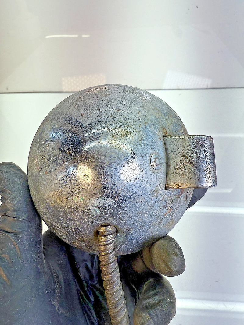 RARE VINTAGE 1920's - 1930's COWL LIGHT Great Patina! Rat Rod B52-24