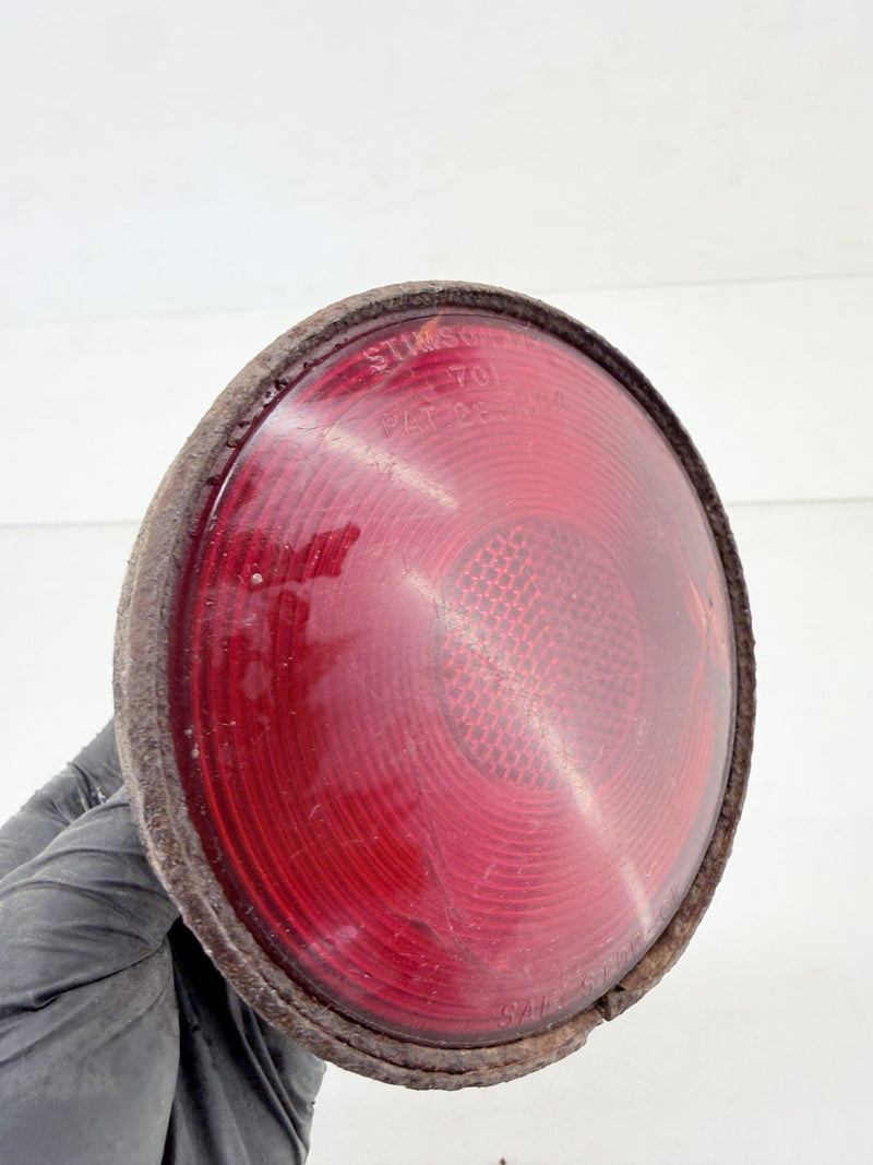 RARE Vintage 1955 - 1968 Hall Tail Light Lamp Rat Rod Stimsonite 701 C46-31