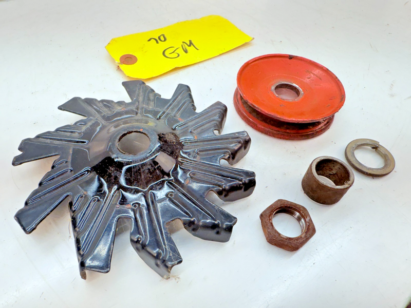 OEM 1960s  1970s CORVETTE CHEVELLE CAMARO CHEVY BUICK OLDSMOBILE ALTERNATOR FAN