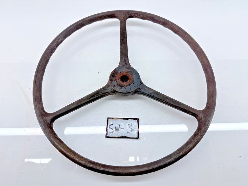 OEM Sheller Jeep Willys CJ 3 Spoke Steering Wheel MILITARY SW-3