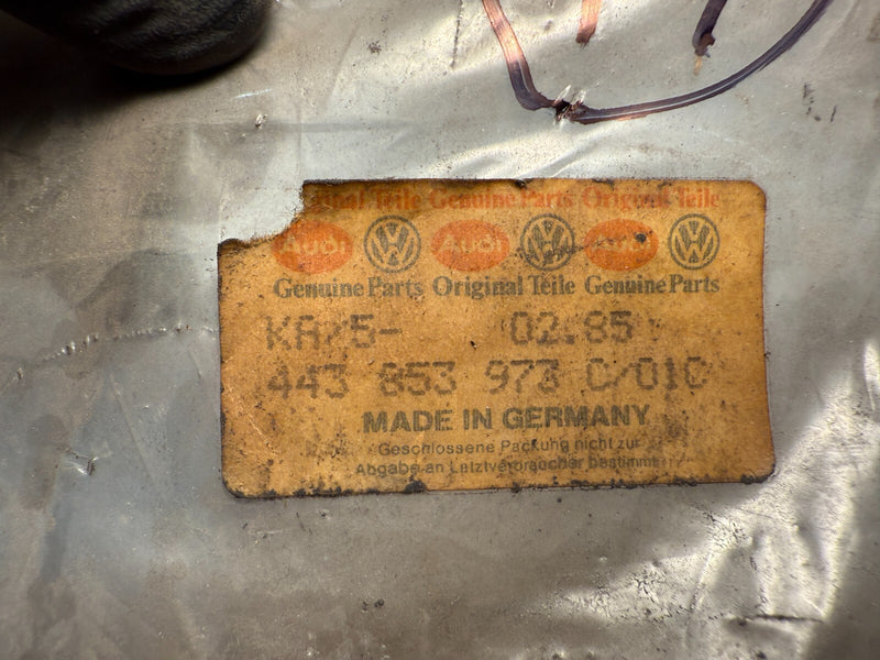 NOS DAMAGED LEFT Wing Moulding Audi 100 1983-1991 443853974C 01C C5-17