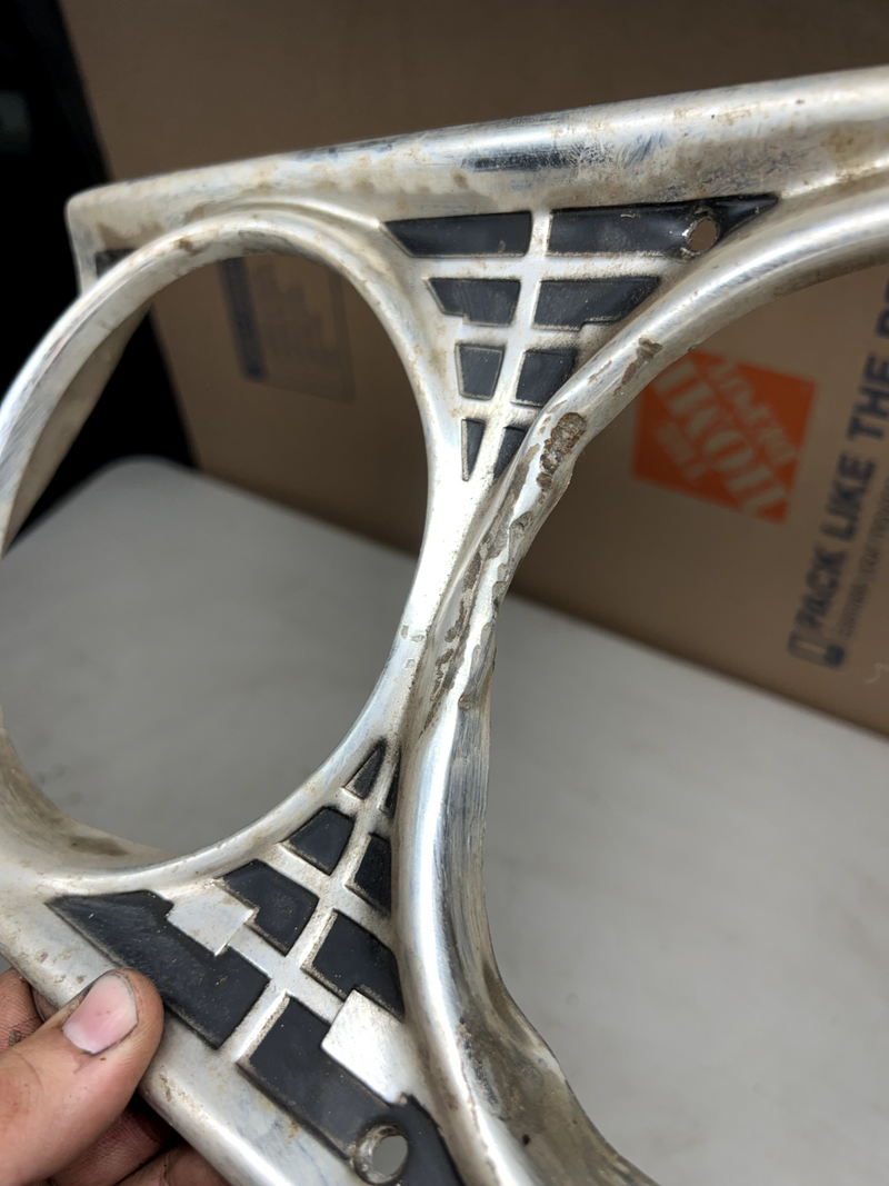 1963-1964 Ford Galaxie OEM Vintage Left D/S Headlight Bezel 63 64 U1A-B12-1
