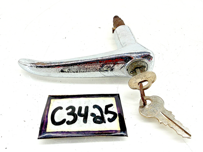 1939 1940 1941 BUICK PONTIAC OLDS REAR TRUNK LID LOCKING HANDLE ROD RAT C34-25