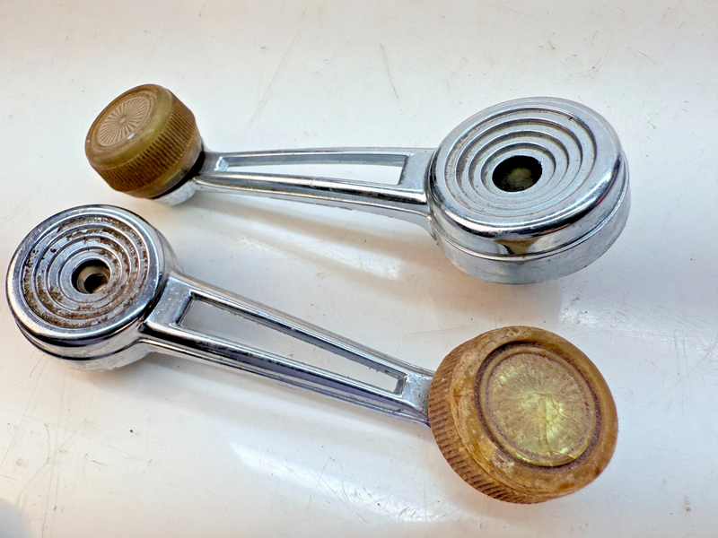 OEM 1973 - 1979 Ford Pickup Truck Bronco Pair Window Crank Handles B79-23