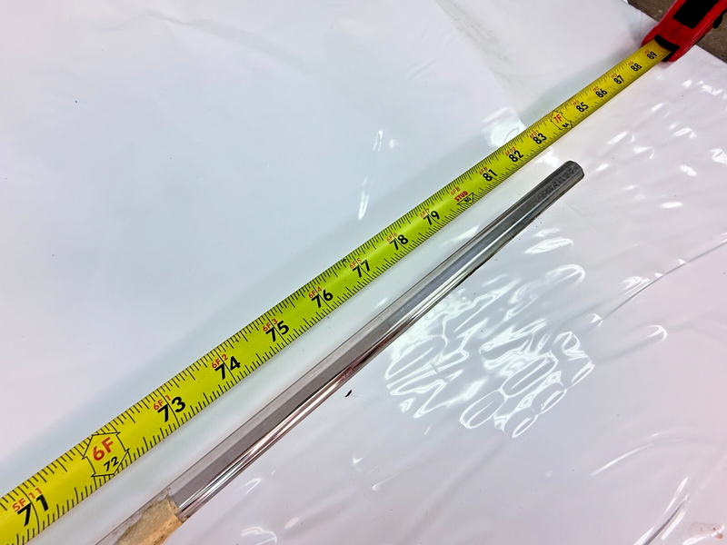 OEM 1960 IMPALA CONVERTIBLE 2 DOOR Quarter PAINT DIVIDER TRIM MOULDING LH S1-52