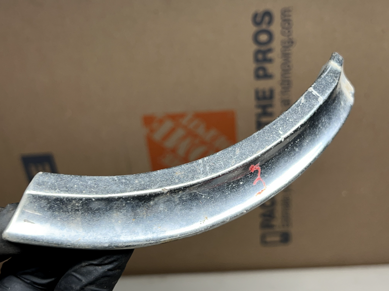 1960 Chevrolet Impala Lower Left Headlight/ Fender Moulding Trim 60 B24-3
