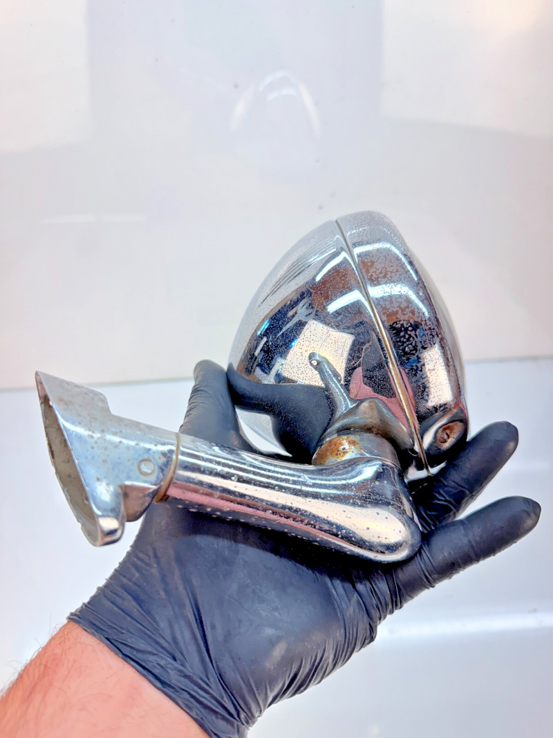 VINTAGE OEM 1950’s CASCO Model J Car Truck Spot Light 6V CHROME B66-5
