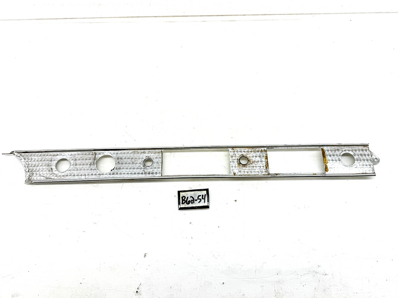OEM 1955 1956 1957 THUNDERBIRD ENGINE TURNED ALUMINUM CENTER DASH TRIM B62-54