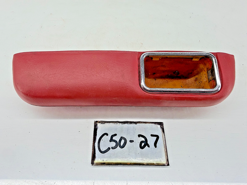 OEM 1964 Mercury Comet Caliente Cyclone RED LH REAR QUARTER ARM REST C50-27