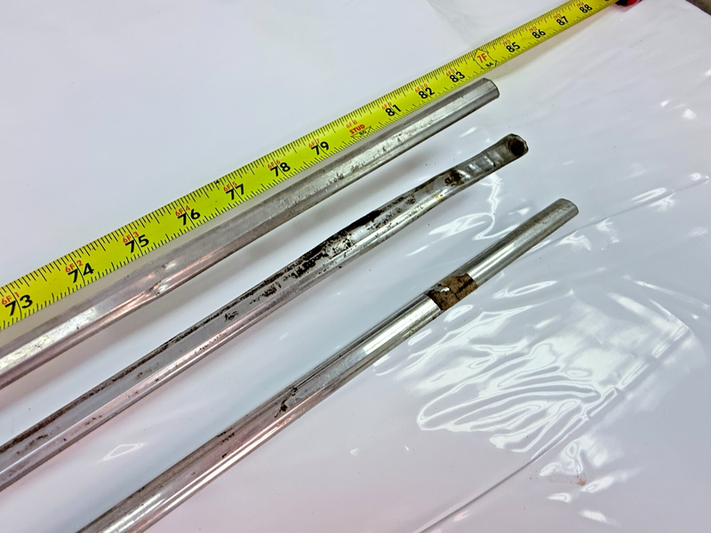 OEM 1960 IMPALA CONVERTIBLE 2 DOOR Quarter PAINT DIVIDER TRIM MOULDING LOT S1-59