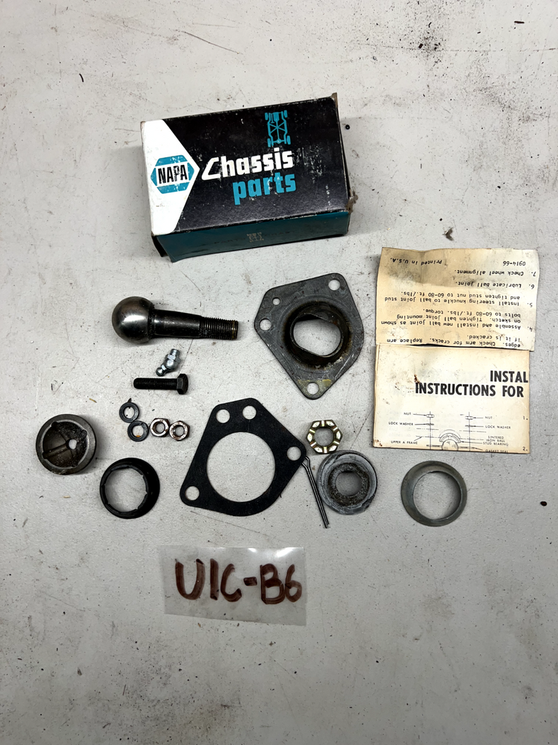 NOS Thunderbird 61-66 NAPA 260-1027 SUSPENSION Front Upper BALL JOINT U1C-B6-16