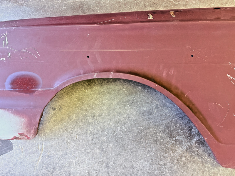 RARE Factory OEM 1963 - 1964 Ford Fairlane Front Fenders PAIR RH LH Fender 63 64