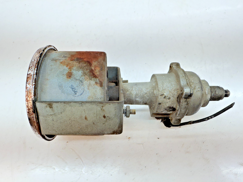 VINTAGE Stewart Warner 80 MPH 3 5/8 Speedometer Flathead SCTA TROG 818050 B45-22