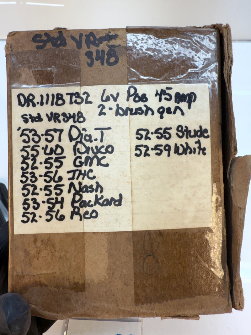 NOS 1952-56 DELCO Remy GMC Nash Packard Voltage Regulator 52 53 1118732 C16-32