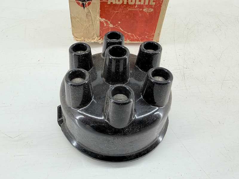NOS AUTOLITE 6 CYL DISTRIBUTOR CAP IAT-1003 FORD FLATHEAD ERA C77-45