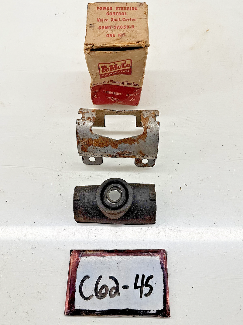 NOS 1960 Ford Mercury Power Steering Control Valve Seal Kit C0MY-3A650-B  C62-45