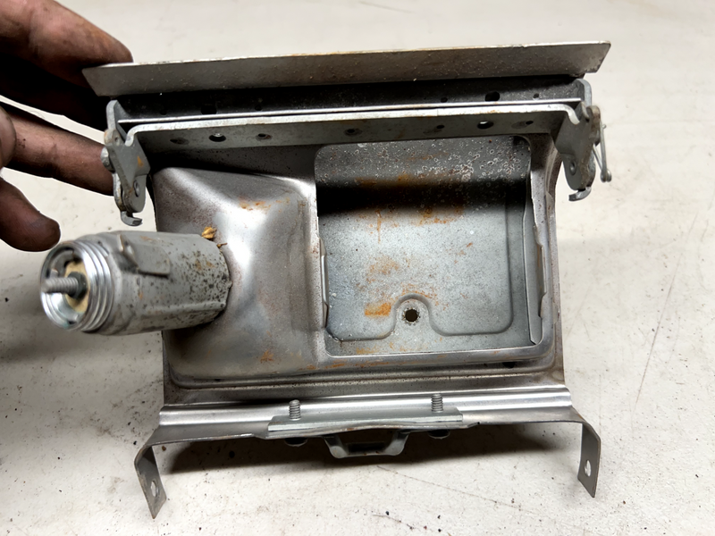 1961-1963 OEM Ford Thunderbird Console Ash Tray Bracket Lid 61 62 63 U1A-B14