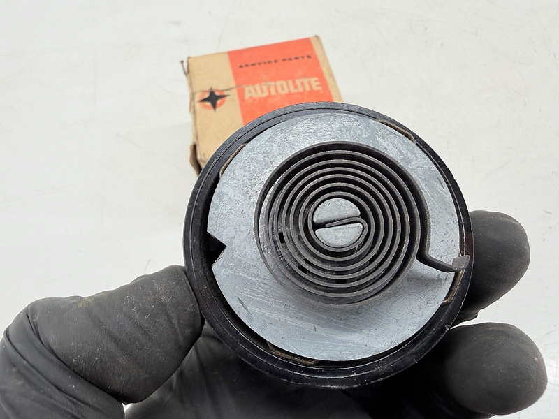 NOS AUTOLITE MOTORCRAFT 1967 CARB CHOKE THERMOSTAT CAP LEAN ADJUST FORD C77-59