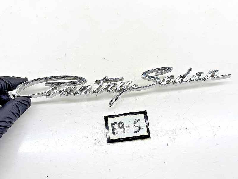 NOS 1966 1967 1968 Ford Country Sedan Emblem C6AB-71291A36-A E9-5